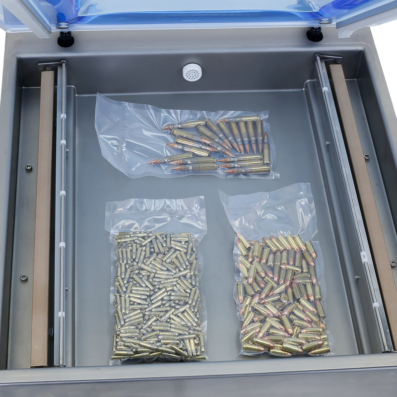Commercial Single Chamber Vacuum Sealer with Dual 20” Seal Bar