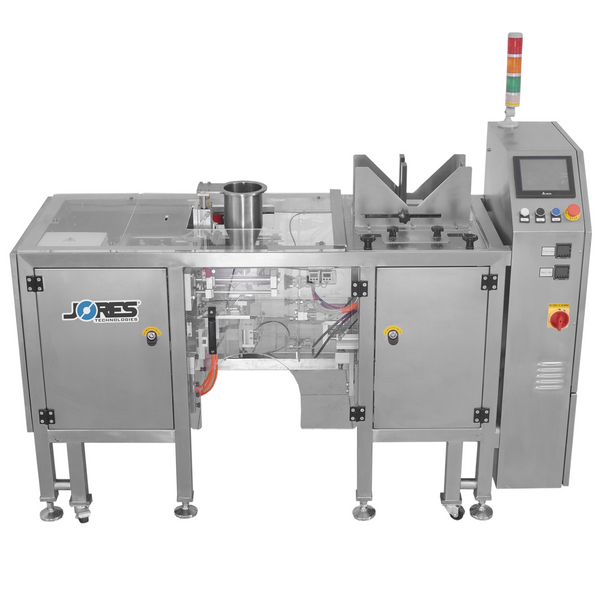Complete Vertical Form Fill and Seal (VFFS) Packaging System with 10-Head Radial Weigher
