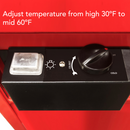 Whynter Portable 1.8 Cu. Ft. Tool Box Refrigerator with 2 Drawers & Lock | TBR-185SR