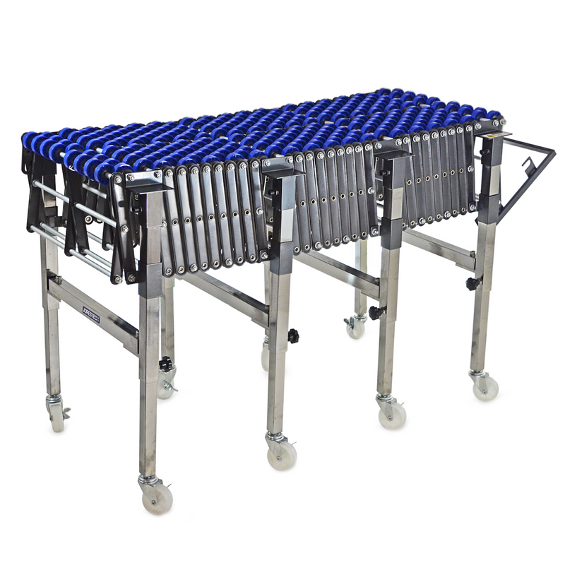 Flexible Gravity Skate Wheel Conveyor