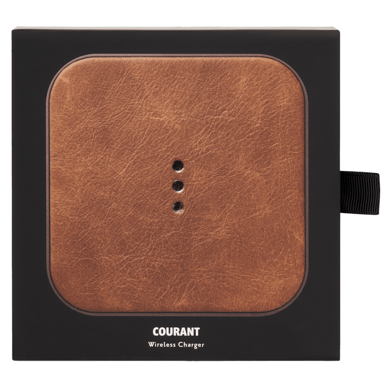 Courant Catch:1 Classic Wireless Charging Pad - Saddle