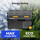 BougeRV New CRD2 V2.0 43QT Dual Zone 12V Portable Fridge