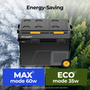 BougeRV New CRD2 V2.0 61QT Dual Zone 12V Portable Fridge