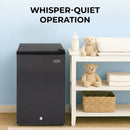 Whynter 3.1 Cu Ft Convertible Fridge/Freezer | CUF-301BK