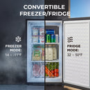 Whynter 3.1 Cu Ft Convertible Fridge/Freezer | CUF-301SS
