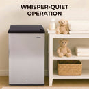 Whynter 3.1 Cu Ft Convertible Fridge/Freezer | CUF-301SS
