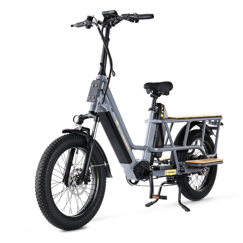 CycWagen Dual Battery Longtail Cargo Ebike