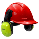 Cap-Style Hard Hat Kit with High Vis Mountable Earmuffs