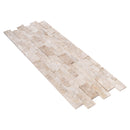 Cappuccino Beige Ledger 3D Panel 6"x24" Natural Marble Wall Tile - Full Truckload