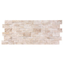 Cappuccino Beige Ledger 3D Panel 6"x24" Natural Marble Wall Tile - Full Truckload