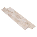 Cappuccino Beige Ledger 3D Panel 6"x24" Natural Marble Wall Tile - Full Truckload