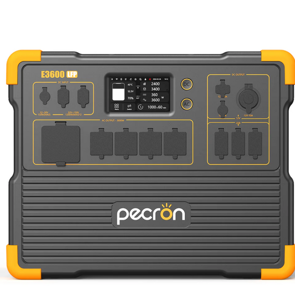 PECRON E3600LFP Portable Power Station 3600W 3072Wh | Wellbots