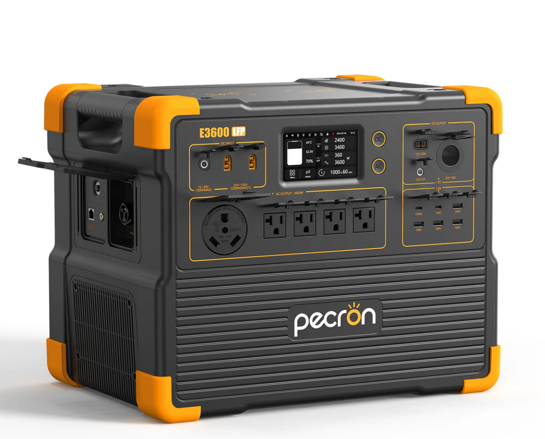 PECRON E3600LFP Portable Power Station 3600W 3072Wh | Wellbots