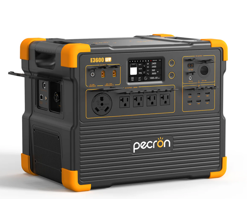 PECRON E3600LFP Portable Power Station 3600W 3072Wh