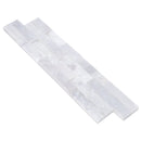 Carrara White Ledger Multi-surface 3D Panel 6"x24" Marble Wall Tile - Full Truckload