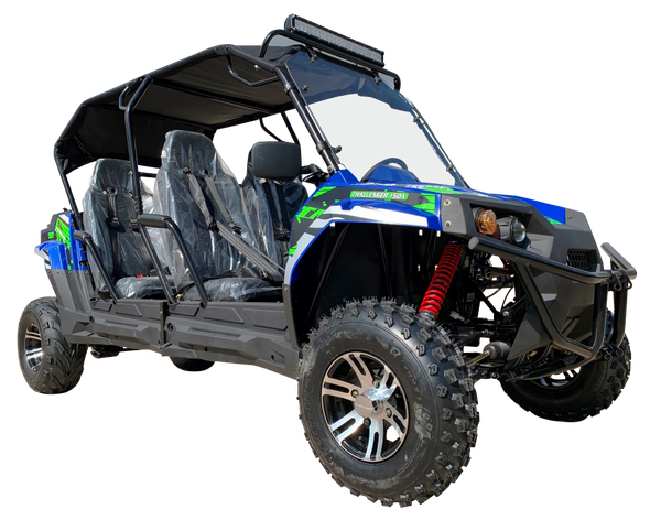 TrailMaster Challenger 300EX EFI 4-Seater UTV Side-by-Side, Shaft Drive with Independent Suspension