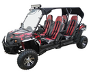 TrailMaster Challenger 200EX EFI 4-Seater UTV Side by Side Go Kart