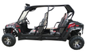 TrailMaster Challenger 200EX EFI 4-Seater UTV Side by Side Go Kart