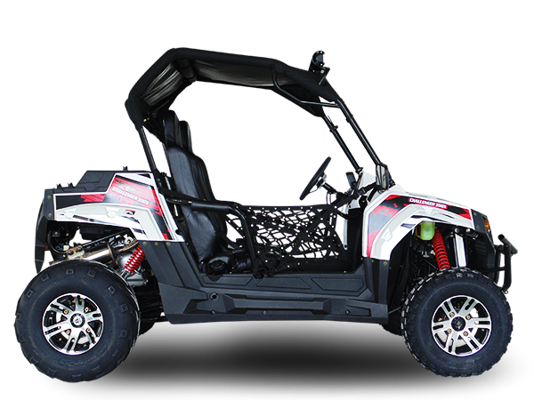 TrailMaster Challenger 300EX (EFI) UTV Side-by-Side, Shaft Drive with Independent Rear Suspension