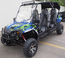TrailMaster Challenger 300EX EFI 4-Seater UTV Side-by-Side, Shaft Drive with Independent Suspension