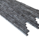 Charcoal Cambria Ledger 3D Panel 6.8"x20.8" Split-face Marble Wall Tile - Full Truckload