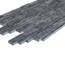 Charcoal Cambria Ledger 3D Panel 6.8"x20.8" Split-face Marble Wall Tile - Full Truckload