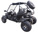 TrailMaster Cheetah 200EX EFI Go Kart CVT Automatic with Reverse, Alloy Wheels, Windshield