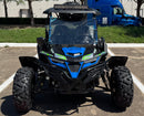 TrailMaster Cheetah 300Pro EFI Deluxe UTV Go Kart, Shaft Drive, Liquid Cooled CVT Auto with Reverse, Side Doors, Hard Top, Windshield, LED Light Bar