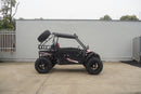 TrailMaster Cheetah 300Pro EFI Deluxe UTV Go Kart, Shaft Drive, Liquid Cooled CVT Auto with Reverse, Side Doors, Hard Top, Windshield, LED Light Bar
