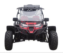 TrailMaster Cheetah 300Pro EFI Deluxe UTV Go Kart, Shaft Drive, Liquid Cooled CVT Auto with Reverse, Side Doors, Hard Top, Windshield, LED Light Bar