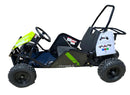 TrailMaster Cheetah 3 Kids Mini Go Kart, 80cc gas engine, seat belt, Kids Ages 4-9