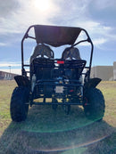 TrailMaster Cheetah 8 Mid-Sized Go Kart - 7.5hp, Torque Converter, Electric Start, Automatic with Reverse, Ages 12 and up