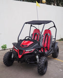 TrailMaster Cheetah 8 Mid-Sized Go Kart - 7.5hp, Torque Converter, Electric Start, Automatic with Reverse, Ages 12 and up
