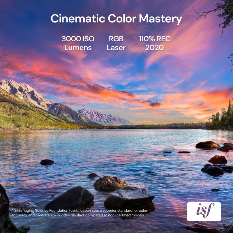 Valerion VisionMaster Pro 2 & Pro | 4K RGB Triple Laser Projector