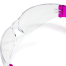 Clear Safety Glasses for High Impact Protection - PinkFit Collection