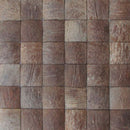 Coconut Shell 2"x2" Mesh-mounted Mosaic Wall Tile - Livfloors Collection
