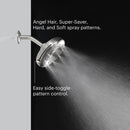 Brondell Nebia Corre Four-Function Fixed Shower Head