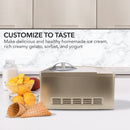 Whynter 2.1 Quart Automatic Ice Cream & Yogurt Maker with Built-In Compressor | ICM-220CGY