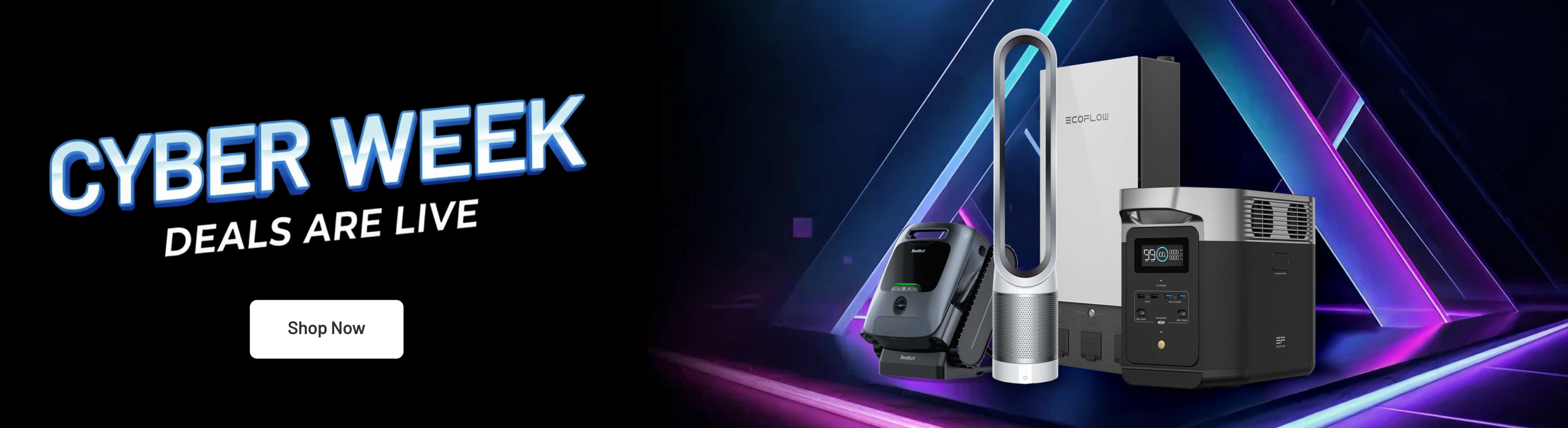 Cyber Monday Website Desktop Banner 2