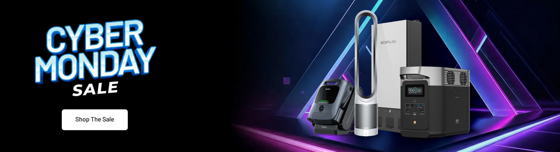 Cyber Monday Website Desktop Banner