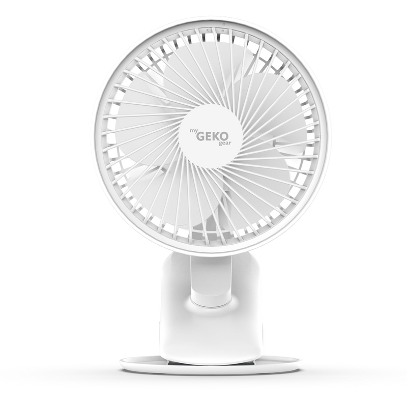 myGEKOgear by Adesso Cyclone Clip LED Fan