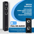 Digital Audio Over CAT5 Extender Upto 1000 Feet - Extend Digital Optical Coxial Toslink Signal Over Ethernet PoC for Long Distance Extension (DA-EX1000-K)