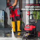 180PSI 1.2GPM Electric Pressure Washer DB1001-W