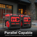 4300W Open Frame Gas Inverter Generator DB5041