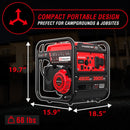 4500W Open Frame Inverter Generator w/ CO Alert DB5041C