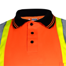 Hi-Vis X-Back Reflective Two-Tone Safety Polo Shirt