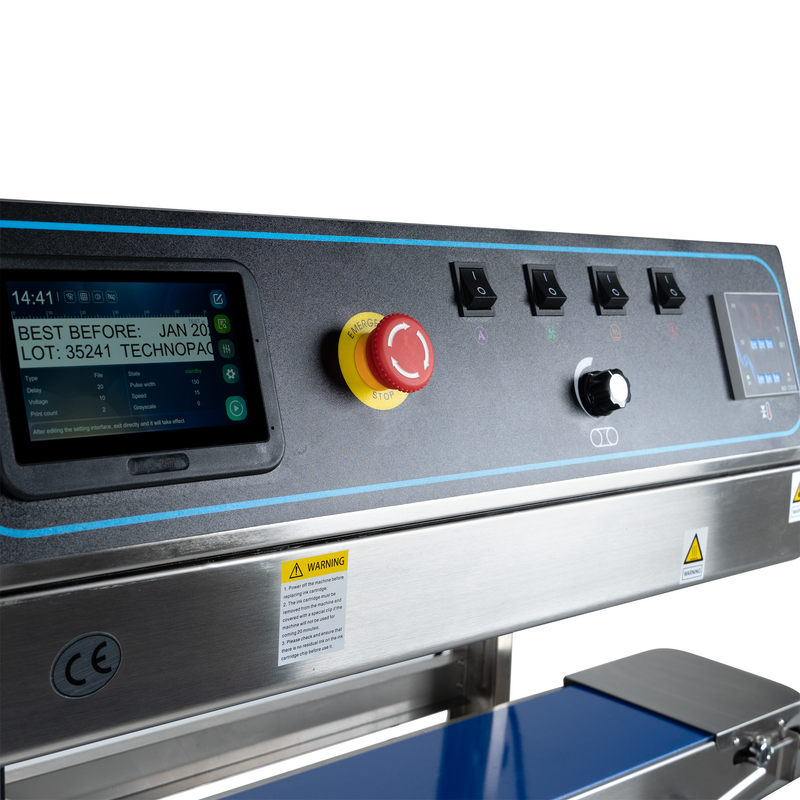 Digital Vertical Continuous Band Sealer with TIJ Printer 810I-TIJ
