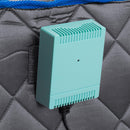 Durasage Health - Sauna infrarroja portátil personal con sillón premium, temporizador de 30 minutos, iones negativos y almohadilla térmica para pies - Gris 