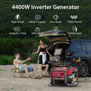 Preorder: 4400W Open Frame Inverter Generator w/ CO Alert DL5040-W