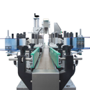 Dual Automatic Label Applicator for Round and Flat Containers